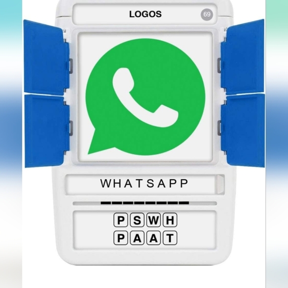 100 PICS Logos Travel Game - Guess 100 Logos Flash Cards with Slide Reveal (EUC) - Picture 9 of 10